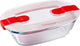 Pyrex Cook, Warmhaltebehälter rechteckig mit Deckel 17 x 10 cm
