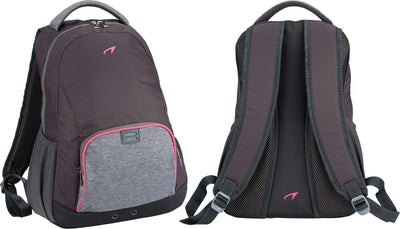 Avento Sportrucksack – Kay – Anthrazitgrau Melange Fluor Pink