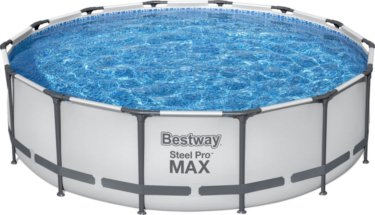 Bestway Steel Pro Max rundes oberirdisches Poolset 4,27 m x 1,07 m