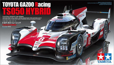 Tamiya Modellbausatzauto – 24349 Toyota Gazoo Racing TS050 Hybridauto aus Kunststoff – 1:24 – Modellbausatz
