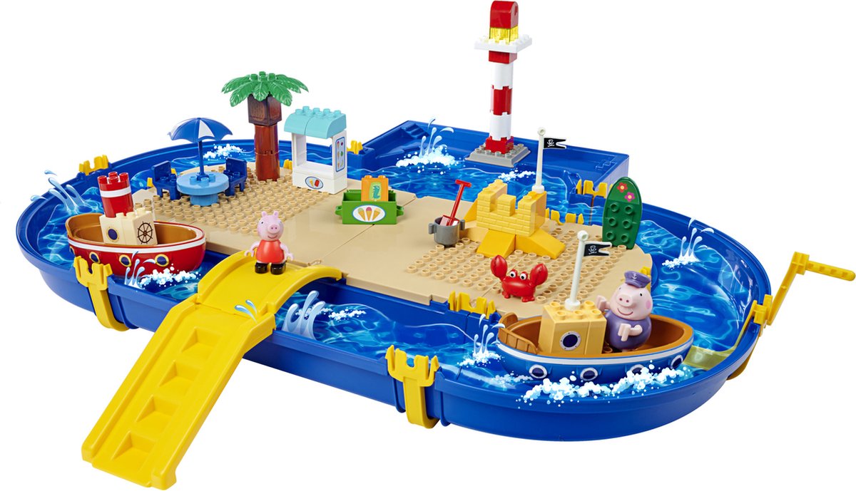 Groß – Wasserspiel – Peppa Pig – Ferienwasserstraße – Ferien – Wasserlauf