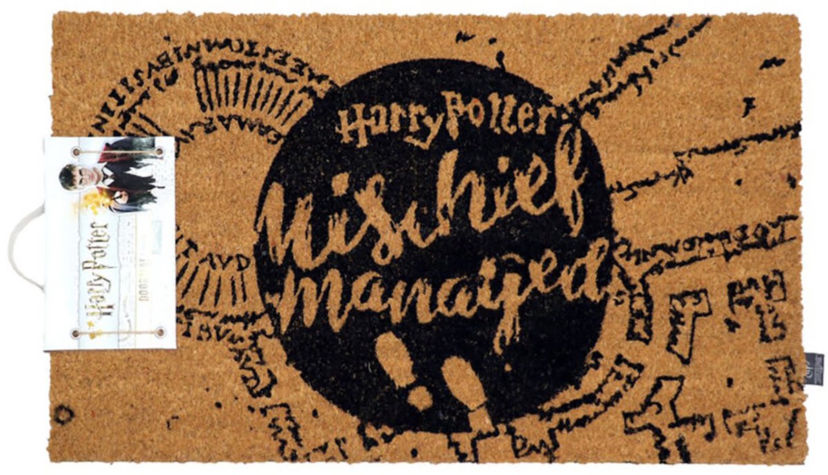 Harry Potter Mischief Managed Unisex-Fußmatte – mehrfarbig – Standard