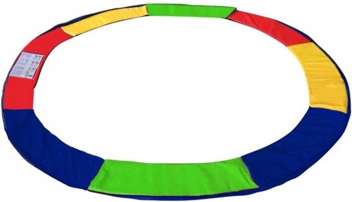 Springos Trampolin-Schutzkante | 366cm | mehrfarbig