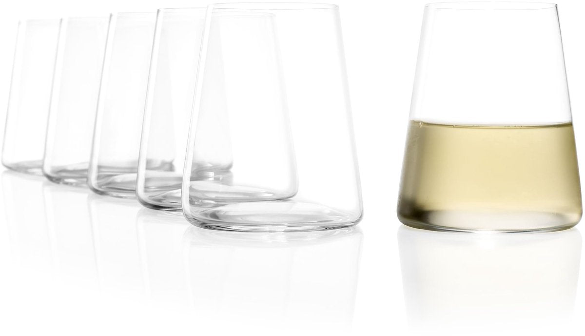 Stölzle Lausitz Stölzle Power Wassergläser 380 ml 6 Stück Weißweinbecher
