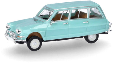 Herpa 027328-004 h0 Auto Citroën Ami 6 Break, Pastelltürkis