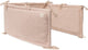 Jollein Laufstallnestchen 180x30cm, gemütlicher Strick, wildrosa