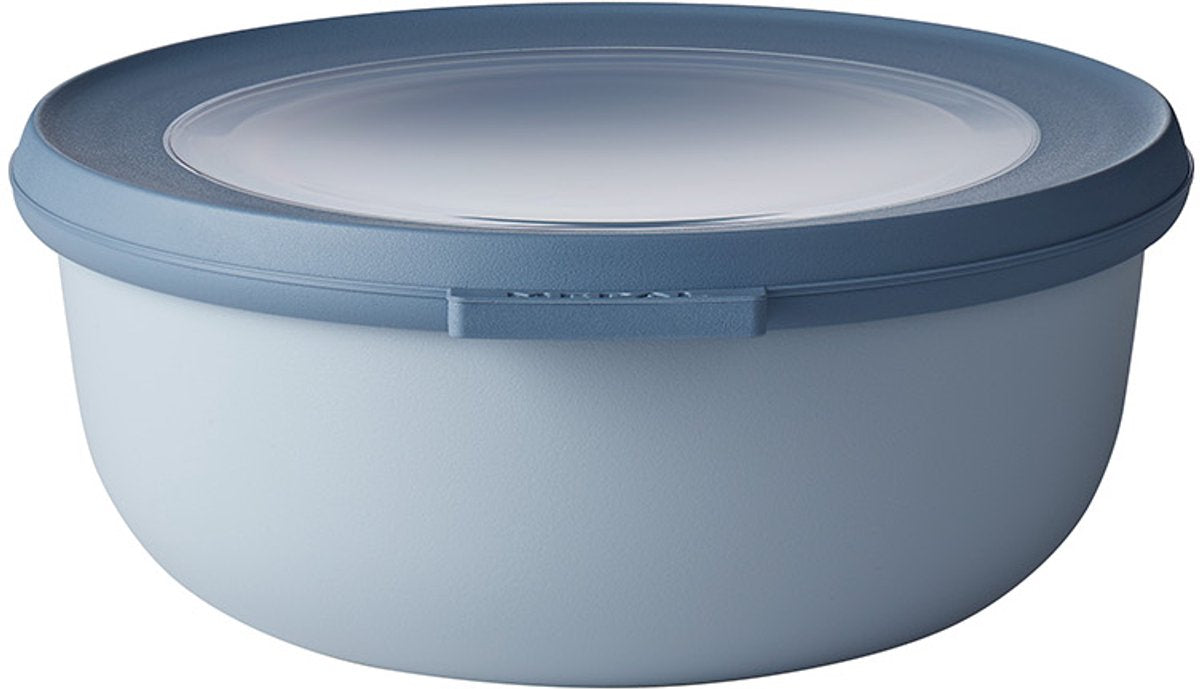 Mepal – Multi-Bowl-Cirqula-Lebensmittelbehälter – 750 ml – rund – Nordic Blue