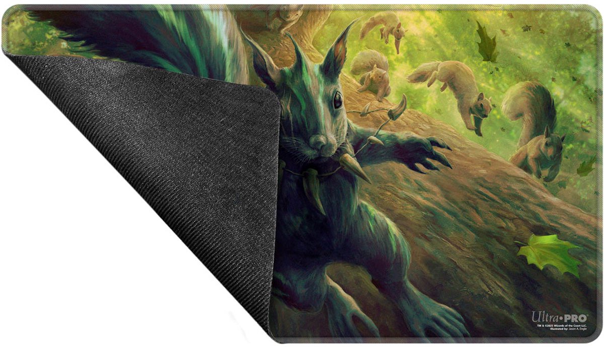 Ultrapro Ultra Pro – Magic: The Gathering – Commander-Serie – Fan-Abstimmung 1 – Chatterfang-Spielmatte mit genähten Kanten – Großbritannien
