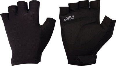 BBB Cycling AirSupport – Fahrradhandschuhe Sommer – 15 – 25° – mittlere Polsterung – belüftet – Rennrad MTB – Unisex-Fahrradhandschuhe – Schwarz