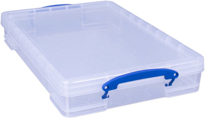 Wirklich nützliche Aufbewahrungsbox RU 10ltr 520x340x85mm transp weiß