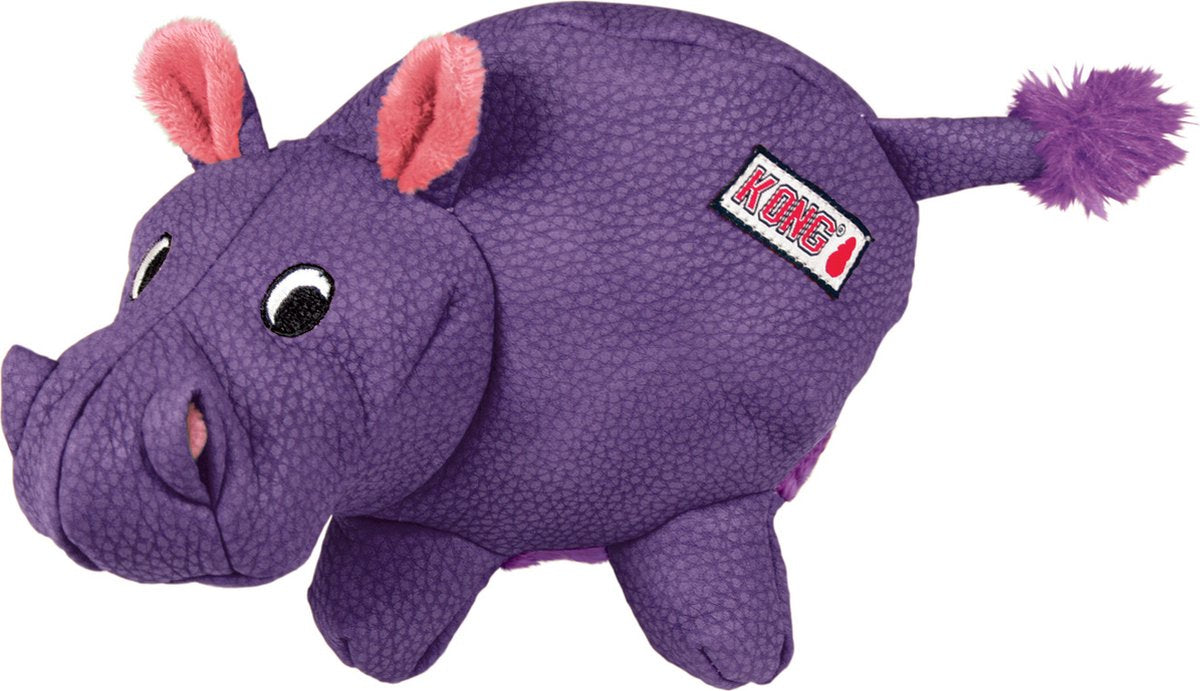 Kong Phatz Hippo - Hundespielzeug - Lila - m