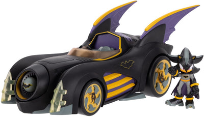 Jakks Sonic DC 6cm Shadow + Batmobil