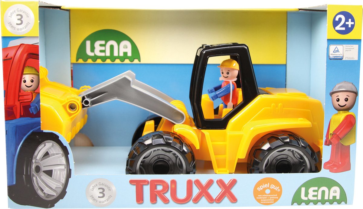 Lena Bulldozer Truxx Jungen 37 x 16 x 22 cm schwarz gelb