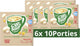 Knorr Tasse Suppe - Pilzcreme - ohne Geschmacksverstärker, Farb- und Konservierungsstoffe - 60 Portionen