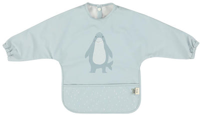 Trixie Lätzchen mit Ärmeln - mr. Hai - mit Auffangbeutel - recyceltes Polyester - ab 6 Monaten