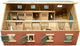 Kids Globe Globe Horse Stall mit 7 Kisten, 1:24