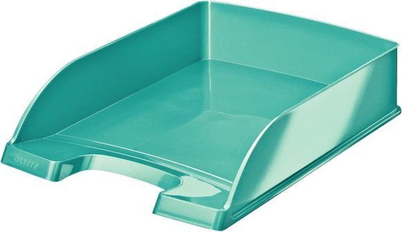 Briefablage Leitz Wow Polystyrol Eisblau