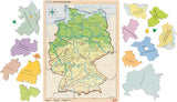 Goki Holzschicht Puzzle Deutschland, 98. - afbeelding 1
