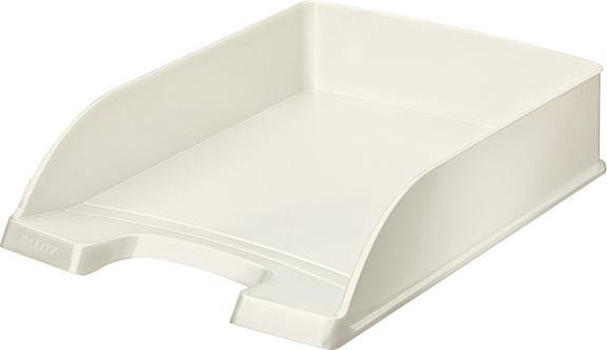 Leitz Wow Briefablage – A4 – Weiß Metallic
