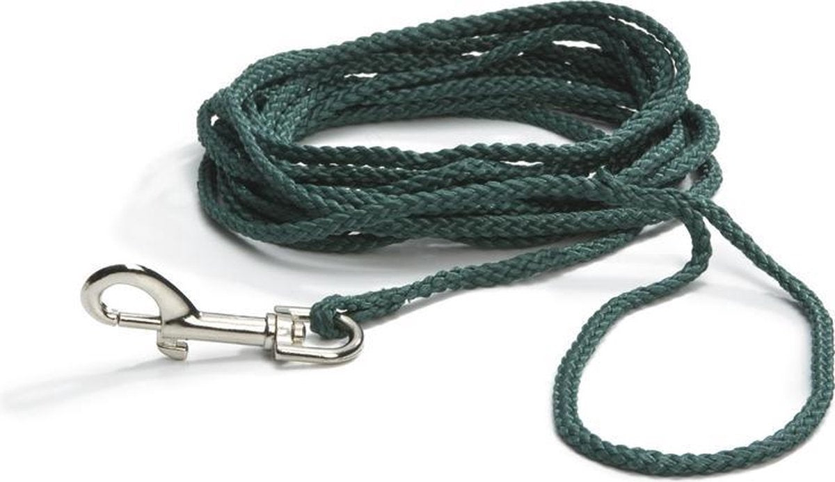 Beeztees Suchleine – Hundeleine – Nylon – Grün – 15 m