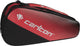 Carlton – Team-Schlägertasche mit 2 Fächern – Schwarz Gelb – Badminton-Tasche