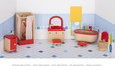 Goki Dollhouse Möbelbad