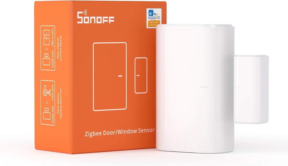 Sonoff ZigBee-Öffnungssensor für Smart-Home-System mit Batterietürfenster