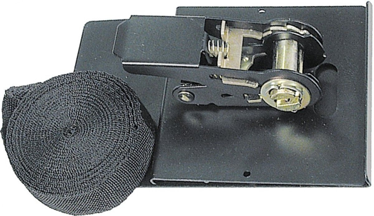 Vorel - Spanngurt für Bodenpaneel - 5m - mit Ratsche - Metallhaken