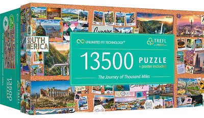 Trefl-Puzzle „Die Reise der tausend Meilen“ FSC-Mix 70 % – 13500 Teile.