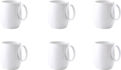 Medard de Noblat Médard de Noblat - Yaka weiß - Tasse 40 cl - 6 Stück - Porzellan