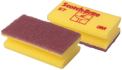 Scotch Brite Scheuerschwamm Scotch-Brite zart 70x130mm gelb