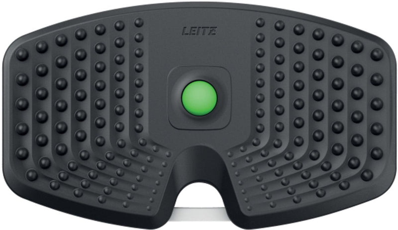 Leitz Ergo Active Balance Board – Balance Board – ergonomisches Wackelbrett – mit Massageball – dunkelgrau