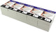 Kangaro-Notizblock – 6,75 x 11 cm – Grau – 50 Stück – k-55100