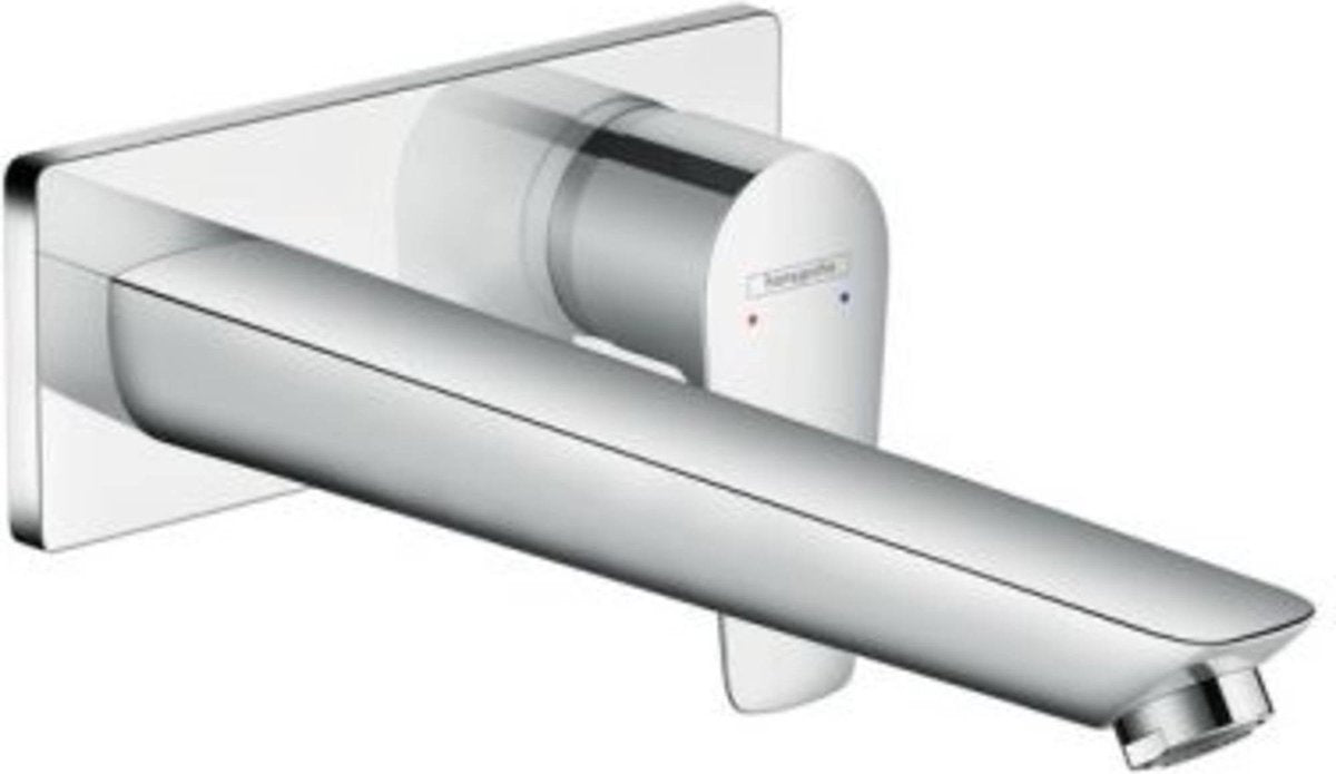 Hansgrohe talis e – Waschtisch-Mischbatterie – Einhebelbedienung – mit Ablassschraube – Größe 225 mm – Chrom
