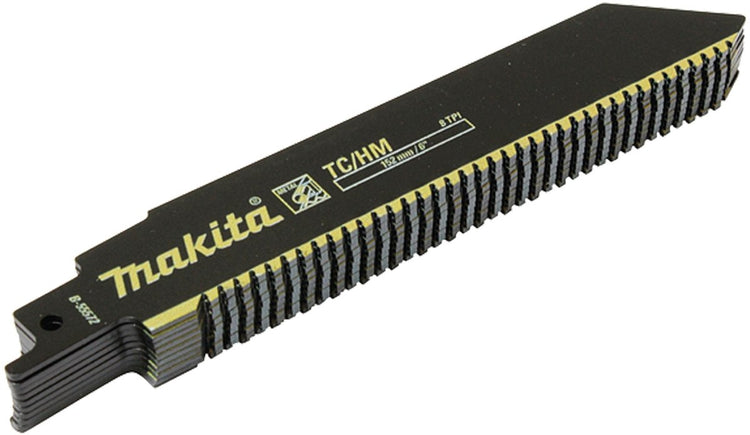 Makita 10x Säbelsägeblatt TC 152 8t - B-55572-10