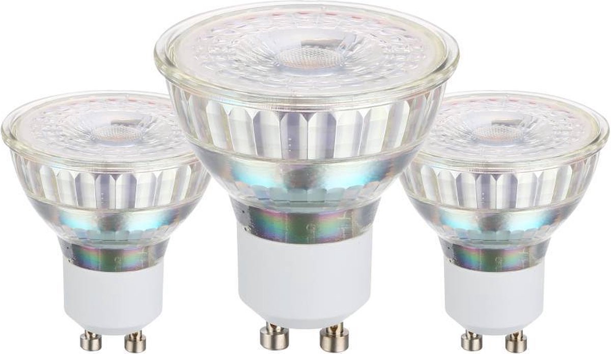 Eglo LED-Lampenset 3-teilig - gu10 - ø 5 cm - klar - 3000k