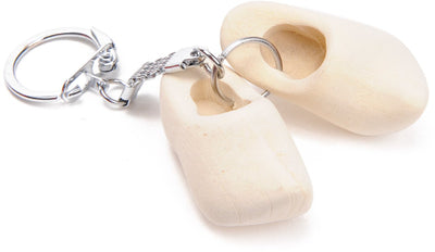 Playwood Key Ring Holz Clogs