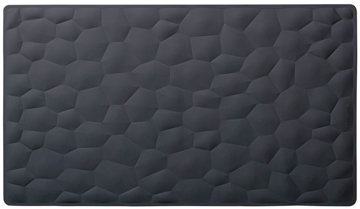 Sealskin Jade - rutschfeste Badematte - 40x70 cm - Grau Anthrazit