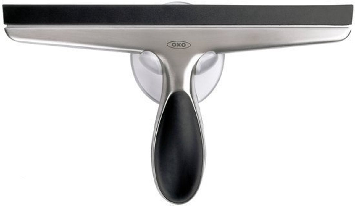 Oxo - Fensterwischer - mit Halter - Edelstahl