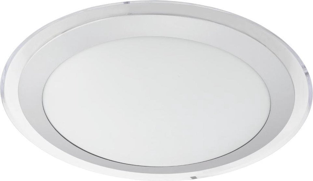 Eglo competa 1 - Wand-Deckenleuchte - 1 Licht - ø335mm. - weiß, silber, klar