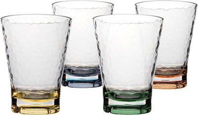 Bo-Camp – Pastell – Wasserglas – Arbois – 350 ml – 4 Stück
