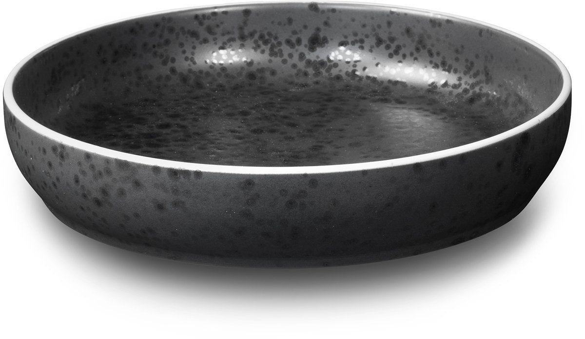 Medard de Noblat – Aster-Granit – tiefer Teller 22 cm – 6 Stück – Steinzeug