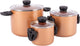 Bo-Camp – Industrial – Pfannenset – Slauson – Compact 3 – 3-teilig – Aluminium – Induktion