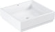Grohe Cube Keramik-Waschtisch 50 – Keramik – 50 x 47 cm – antibakterielle Beschichtung – Weiß