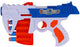 Eddy Toys Bullseye-Zielspiel – Dartpistole mit Schaumstoffpfeilen und Zielscheibe – ab 6 Jahren