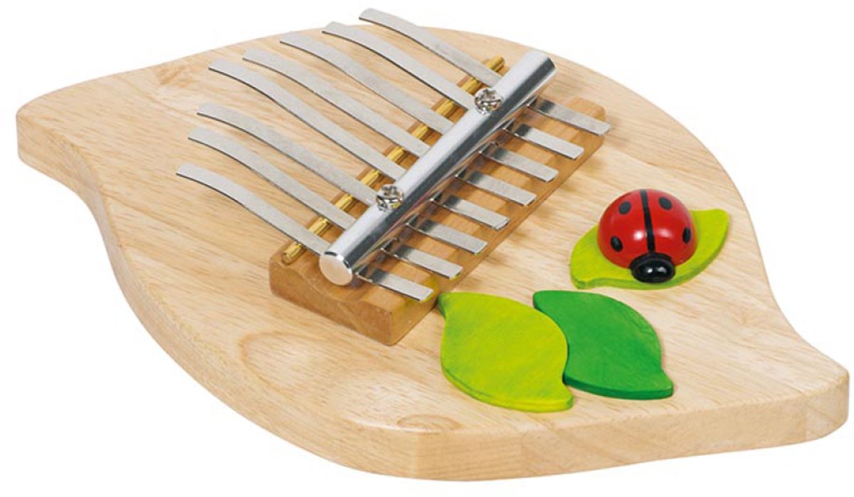 Goki Kalimba - Marienkäfer - L22cm - Holz - 5 Jahre