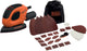 Black+Decker Black Decker Bew230BC-QS Schleifmaschine mit 15 Zubehörteilen, 55 W, Orange, Einheitsgröße, EU-Stecker
