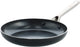 Kochstar Night Keramik-Bratpfanne – 20 cm – Pfas-frei – Induktionsbratpfanne – Induktionspfanne – spülmaschinenfest – ofenfest bis 200° C – Keramik-Antihaftbeschichtung – Edelstahlgriff – Edelstahlrand – Schwarz