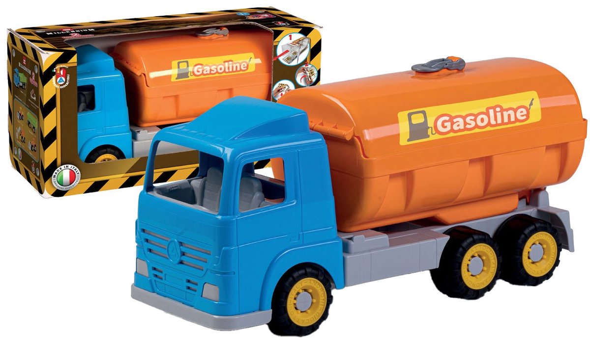 Androni Tankwagen mit weichen Rädern
