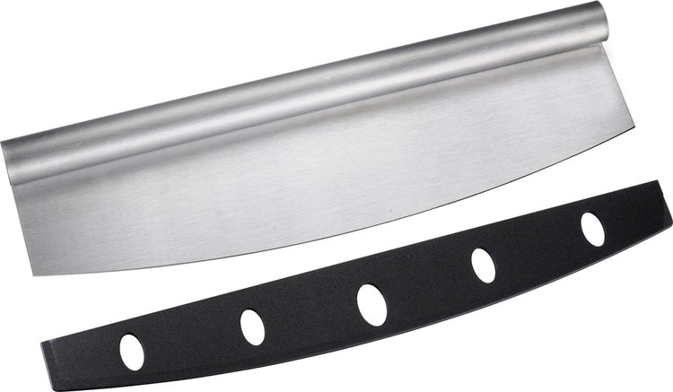 Westmark Pizza-Wippmesser Easy – Wippmesser für Pizzen, ideal zum mühelosen Schneiden von Pizza oder Flammkuchen – Edelstahl, PP